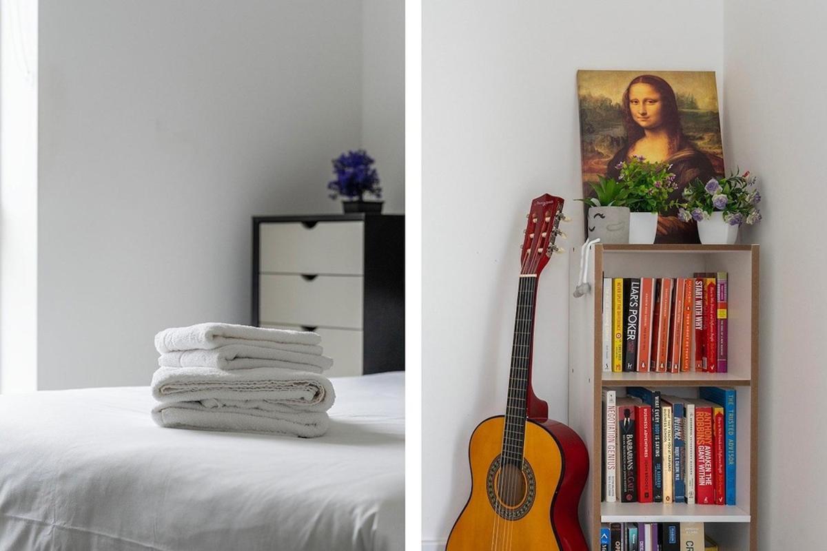 Deluxe Double Bed In Shared Apt Near Canary Wharf, City Airport & O2 Arena With Thames View Лондон Экстерьер фото